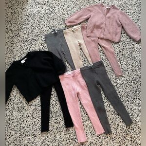 Zara size 4 girls ribbed knit lot